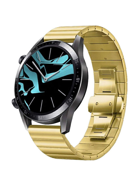 KOSTELO Metallic-Armband Gold 20mm