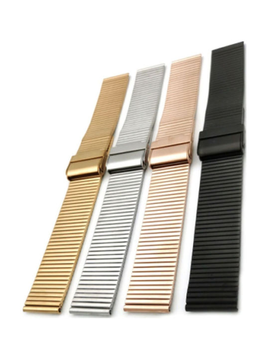 KOSTELO Metallic-Armband Gold 22mm