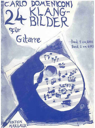 Editions Margaux Domeniconi 24 Klangbilder Band 1 Παρτιτούρα για Κιθάρα