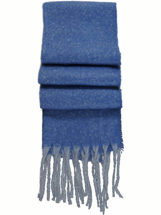 Women's Wool Scarf Blue