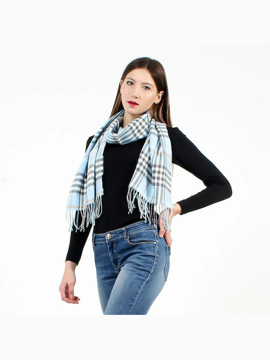 Women's Knitted Neck Warmer Light Blue