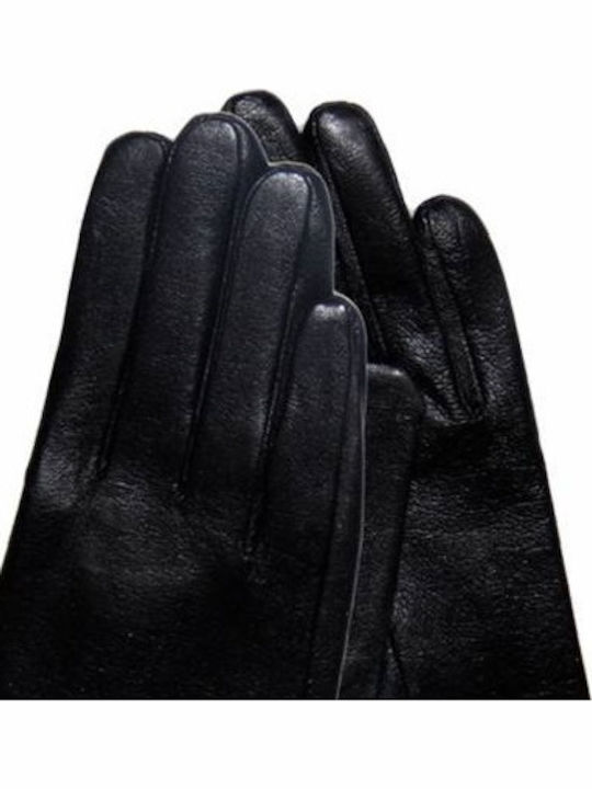 Schwarz Leder Handschuhe