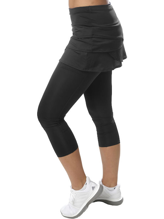 Lucky In Love Women's Capri Training Legging Black