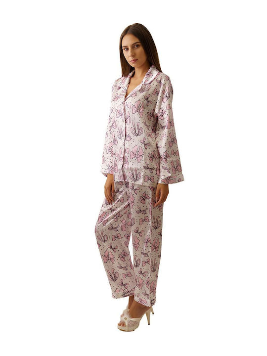 FMS Winter Women's Pyjama Set Satin