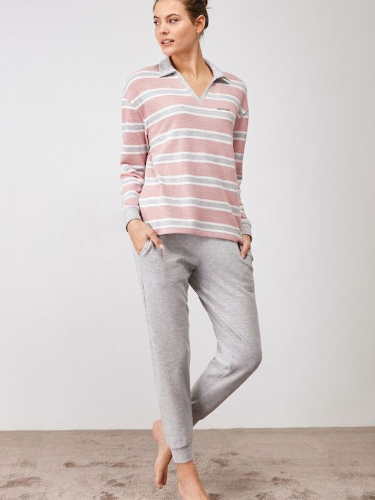 Catherine's Winter Women's Pyjama Set Gray