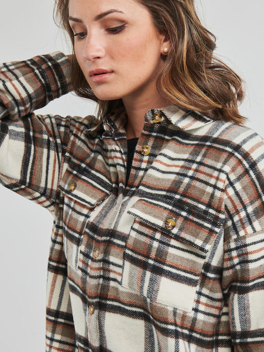 Damen Geprüft Schwarz Overshirt