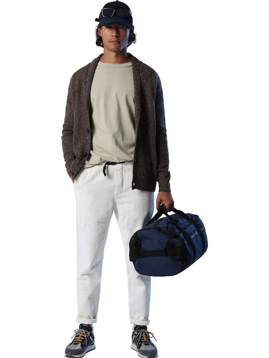 Herren Strickjacke mit Knöpfen Braun