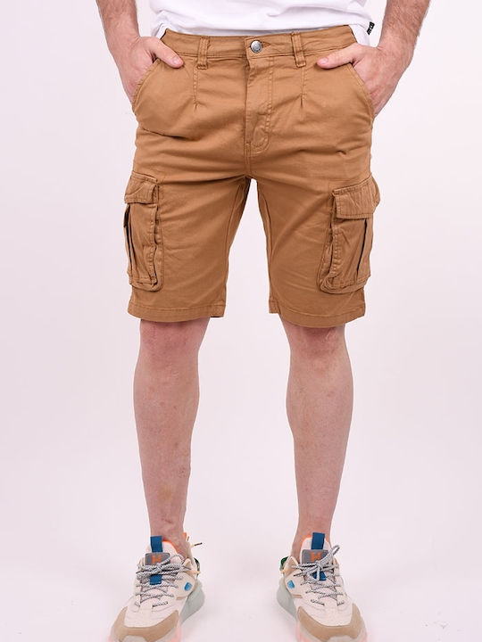 Clever Herrenshorts Cargo Braun