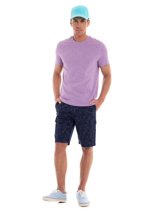 Lyle and Scott Men's Shorts Cargo Navy Blue