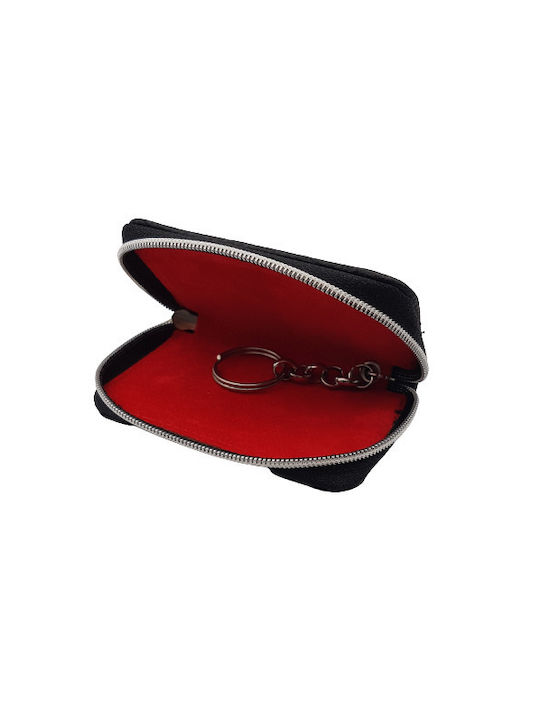 Key Holder Leather Red