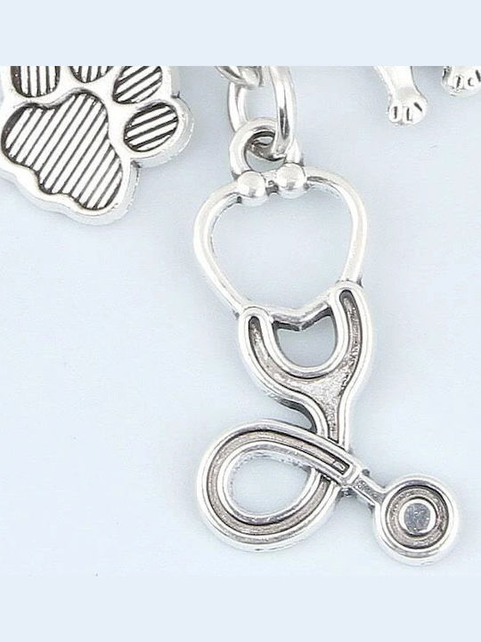 Tatu Moyo Handmade Metallic Keychain