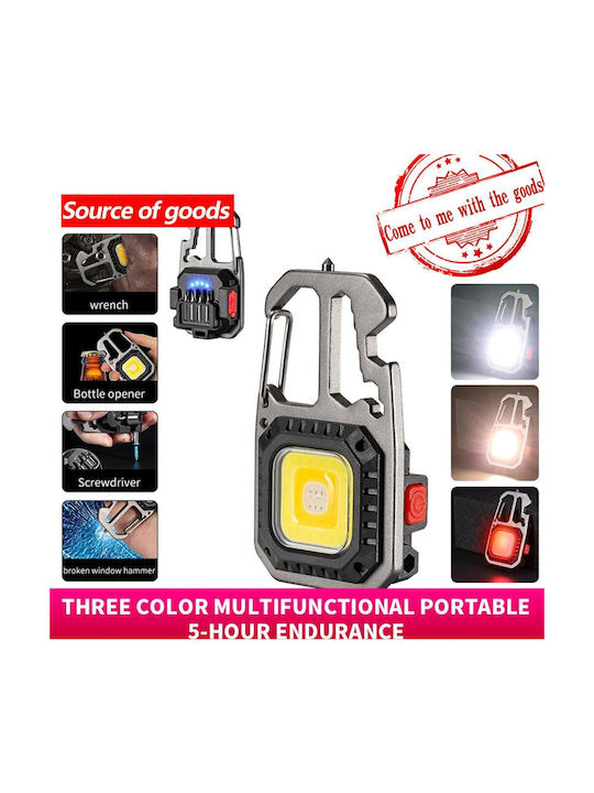 Keychain Opener with LED White
