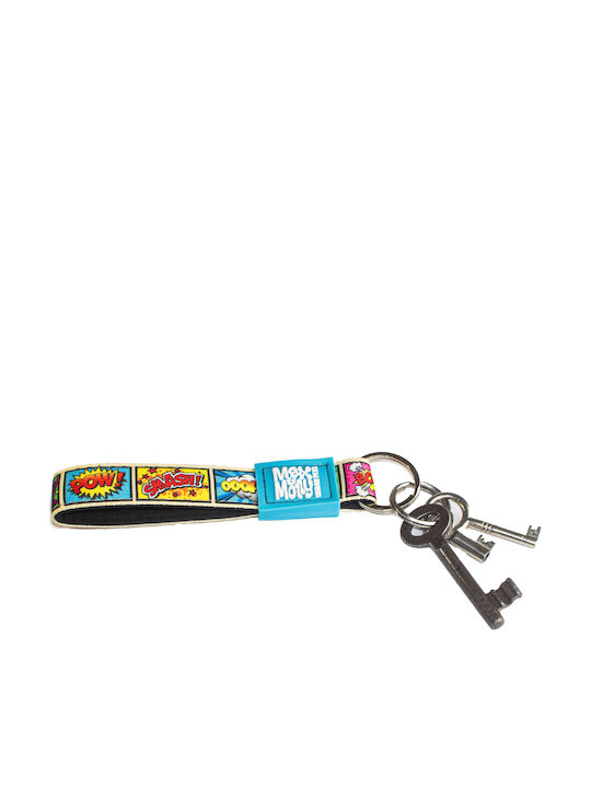Max & Molly Keychain Comic Tag Fabric