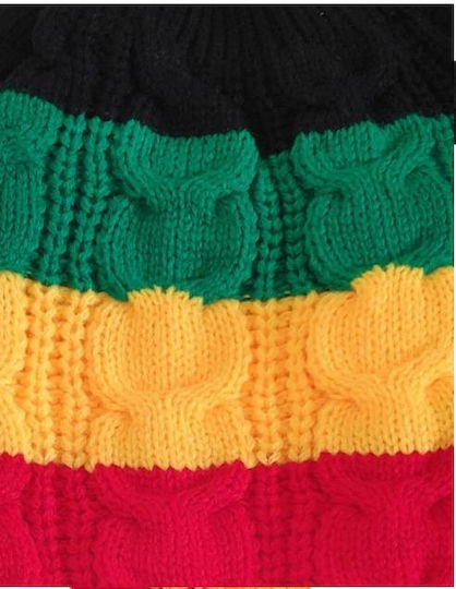 Beanie Unisex Σκούφος με Πλεξούδες