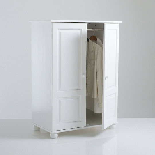 Δίφυλλη Ντουλάπα 88x49x120cm Δίφυλλη Ντουλάπα 88x49x120cm