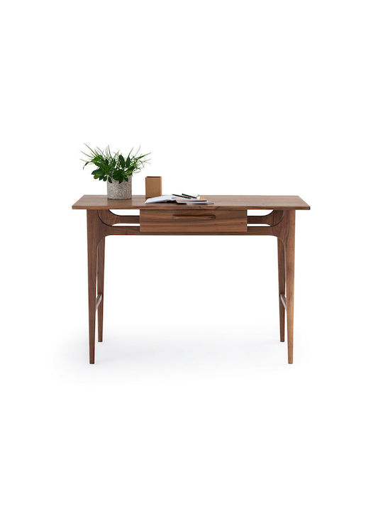 Birou De Design Vintage Din Lemn Maro 50x111x76.5cm
