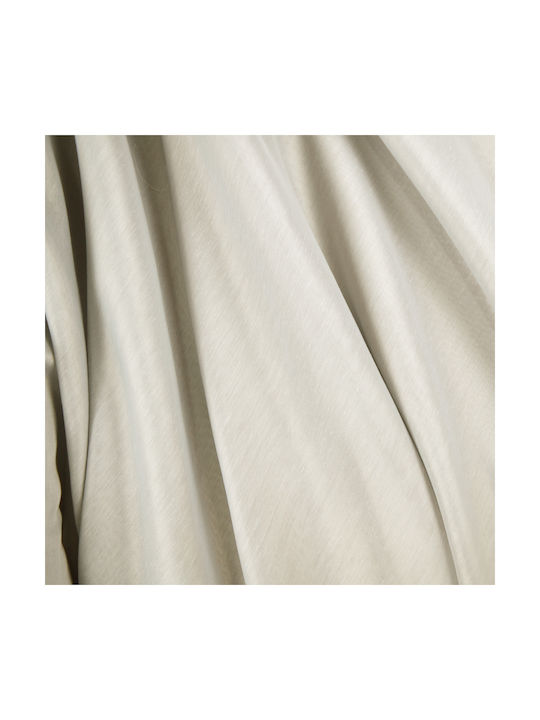 Saray Home Curtain with Pencil Pleat Ecru 280x300cm