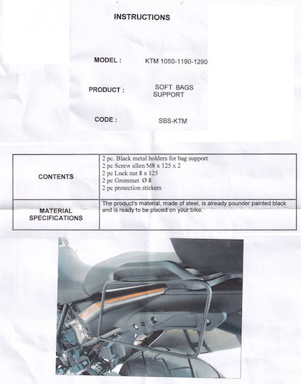Moto Discovery Σχάρα για KTM 1190 Adventure