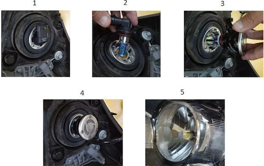 Car Xenon Kit H8 CAN Bus 40W 12V 6000K Cold White