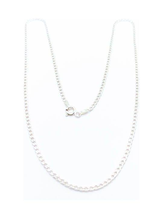 PS Silver Silver Chain Neck Thin Thickness 2.3mm and Length 50cm