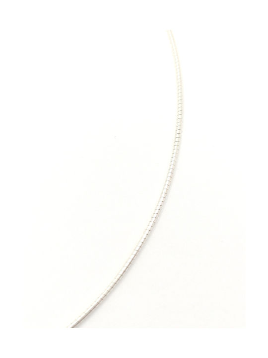 PS Silver Silver Chain Neck Thin Thickness 1.05mm