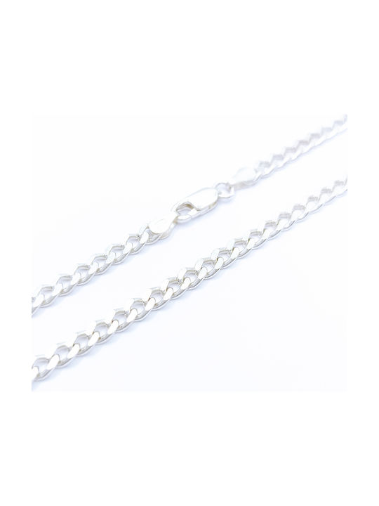 PS Silver Silver Chain Neck Thin Thickness 4.3mm and Length 49cm