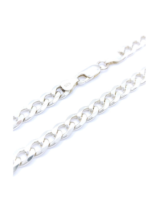 PS Silver Silberne Kette Nacken Dünn Dicke 5.6mm und Länge 54cm