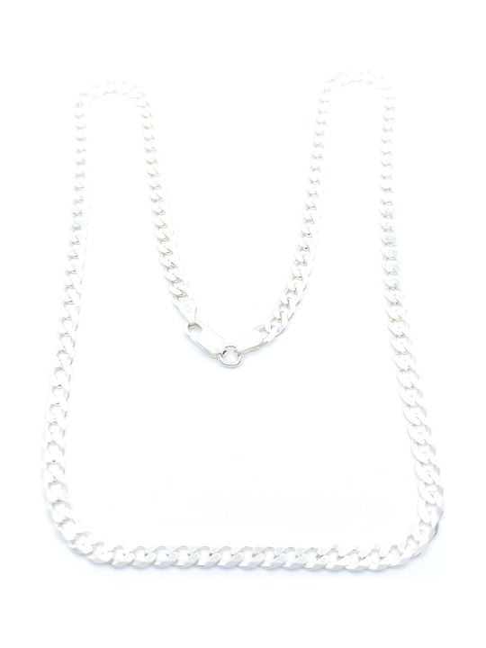 PS Silver Silberne Kette Nacken Dünn Dicke 4.85mm und Länge 60cm