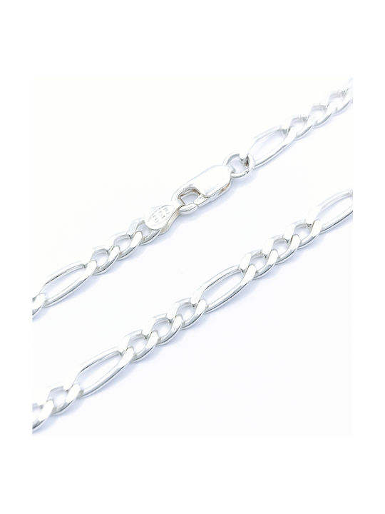 PS Silver Silberne Kette Hand Dünn Dicke 1.9mm und Länge 20.5cm