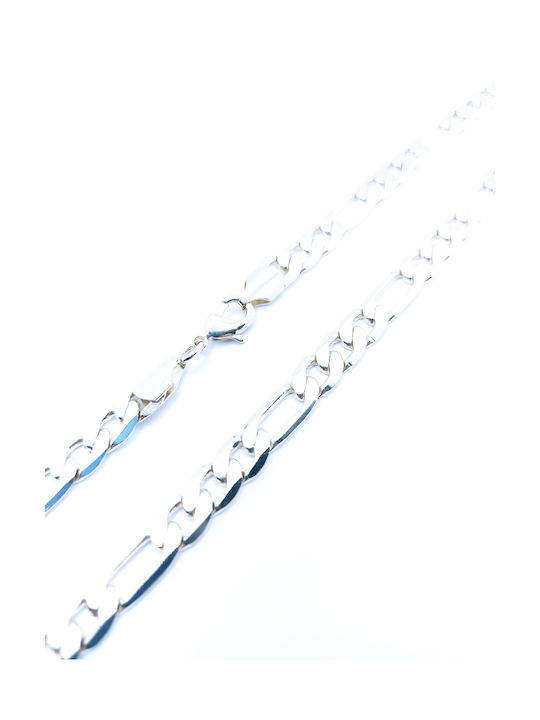 PS Silver Silver Chain Neck Wide Thickness 8mm and Length 60cm