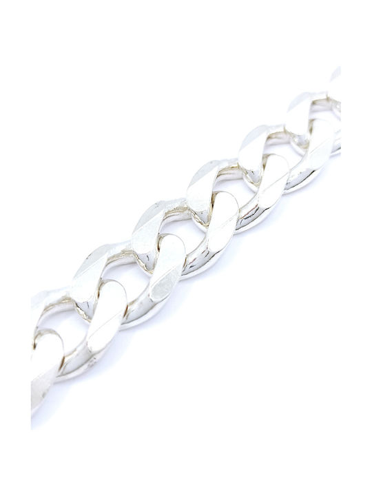 PS Silver Silver Chain Hand Thin Thickness 3.9mm and Length 24.5cm