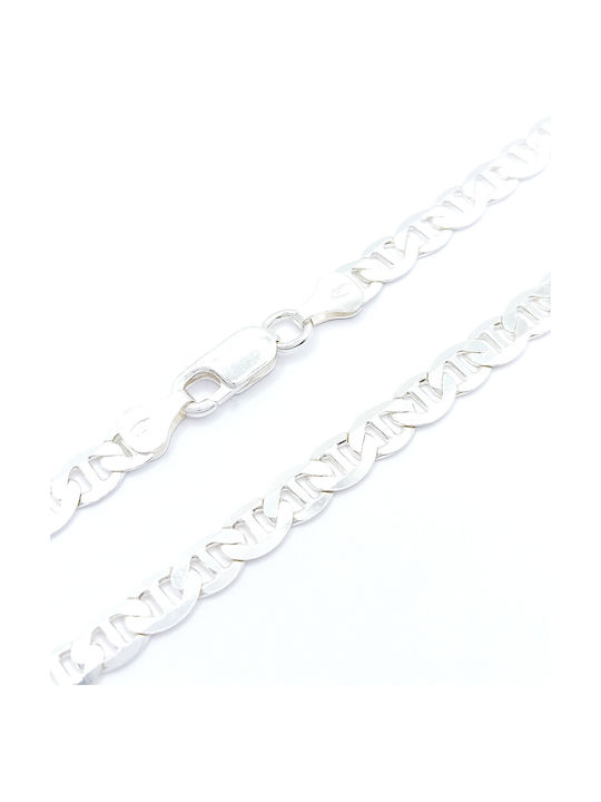 PS Silver Silberne Kette Nacken Dünn Dicke 1.20mm und Länge 60cm