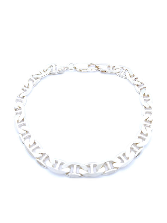 PS Silver Silver Chain Hand Theta Thin Thickness 2mm and Length 22.5cm