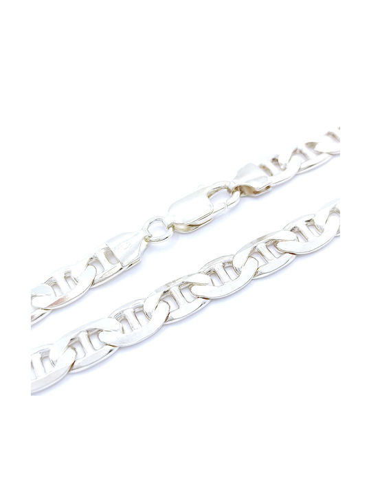 PS Silver Silver Chain Hand Theta Thin Thickness 2mm and Length 22.5cm