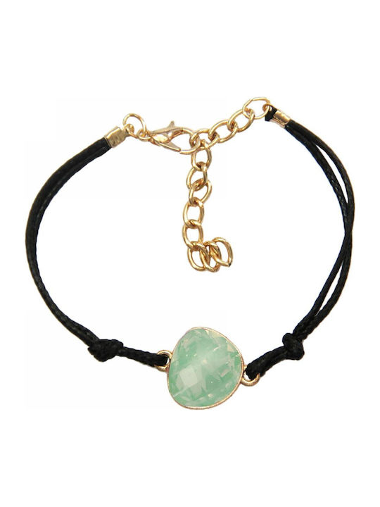 Tatu Moyo Set with Necklace , Earrings & Bracelet from Gold with Stones