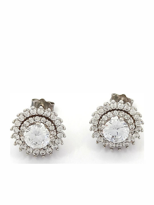PS Silver Set mit Ohrringe & Anhänger aus Silber mit Steinen
