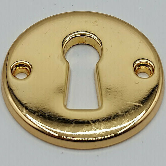 Forges Rosette - Türschild Möbel Gold