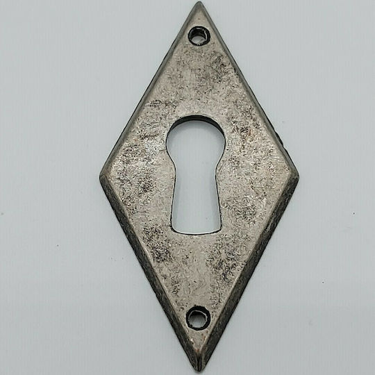 Rosette - Door Escutcheon Furniture Silver