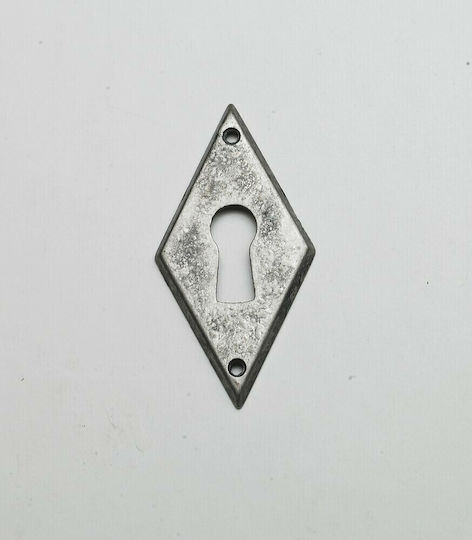 Rosette - Door Escutcheon Furniture Silver