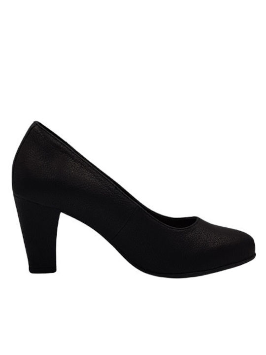 Hush Puppies Leder Pumps Schwarz