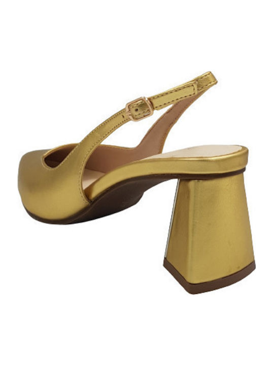 Pumps Goldene