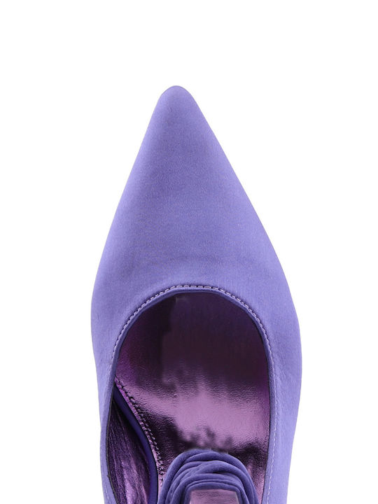 Voi & Noi Pointed Toe Purple Heels