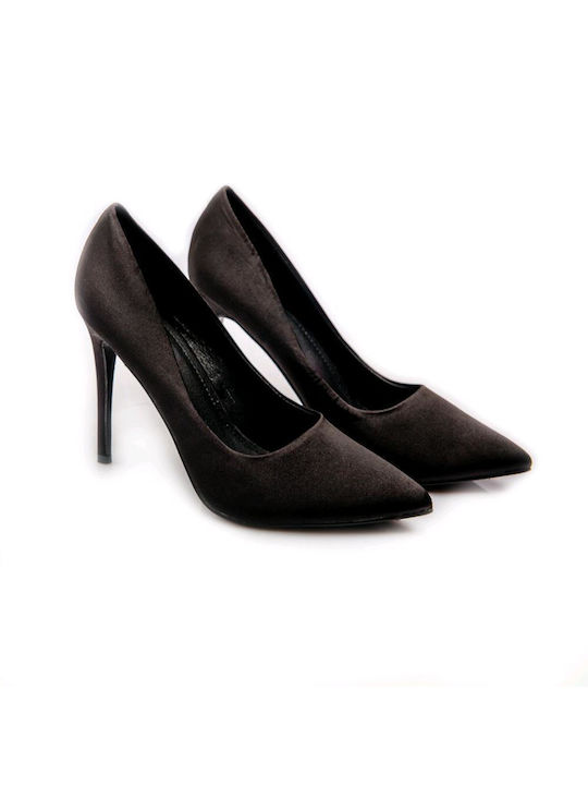 Malesa Pointed Toe Black Heels