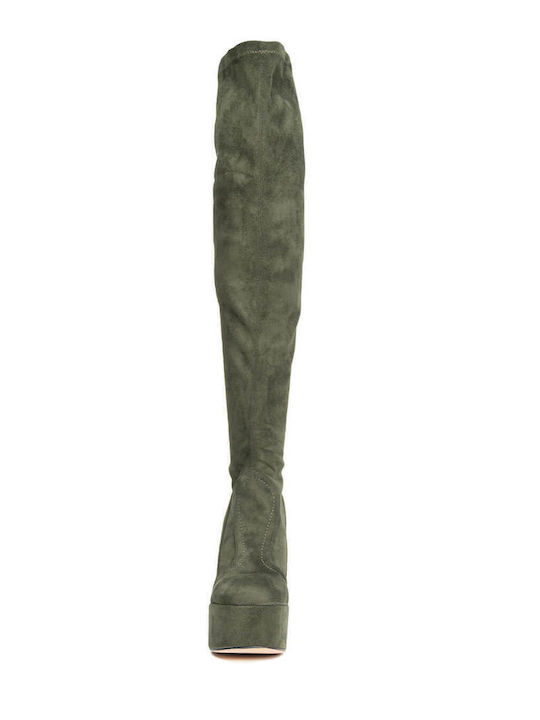 Suede Over the Knee Women's Boots Dani Green
