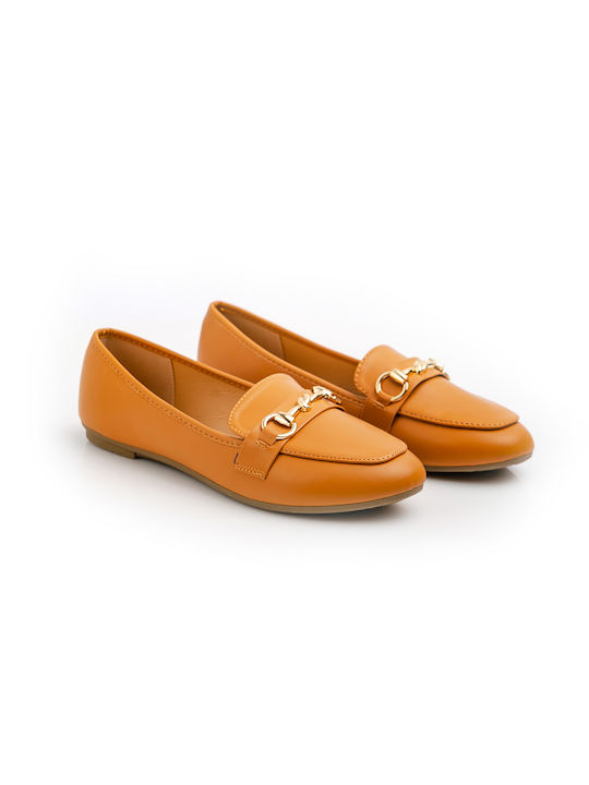 Malesa Damen Loafers in Braun Farbe