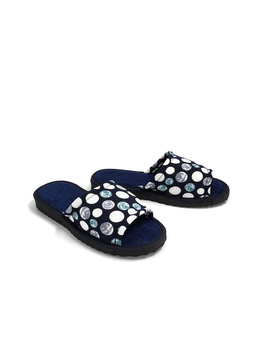 Shoelover Terry Women's Slippers Blue