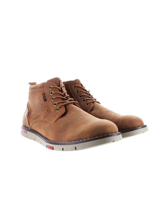 Refresh Men's Boots Tabac Brown