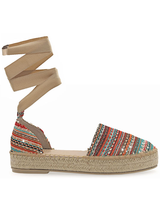 Women's Leather Espadrilles