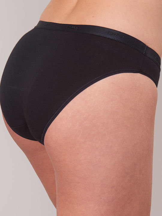 Damen Slip MultiPack Schwarz