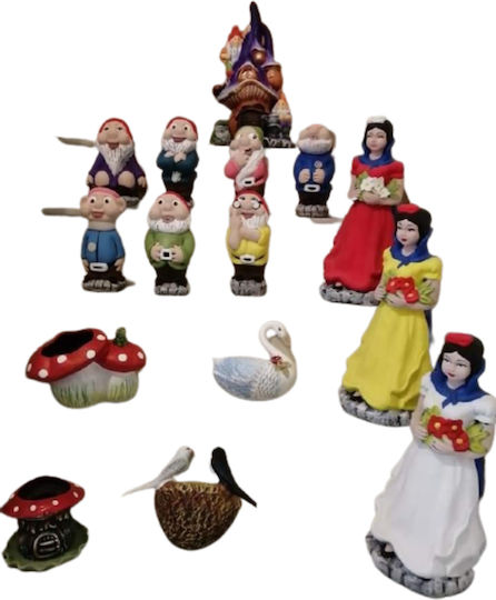 Decorative Statue Garden Ceramic 18cmx13cmx28cm MM0025